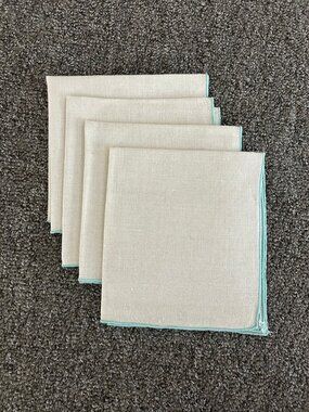 Set/4 Linen Napkins